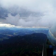 Flugwegposition um 14:14:37: Aufgenommen in der Nähe von Gemeinde Pernegg an der Mur, Österreich in 2073 Meter